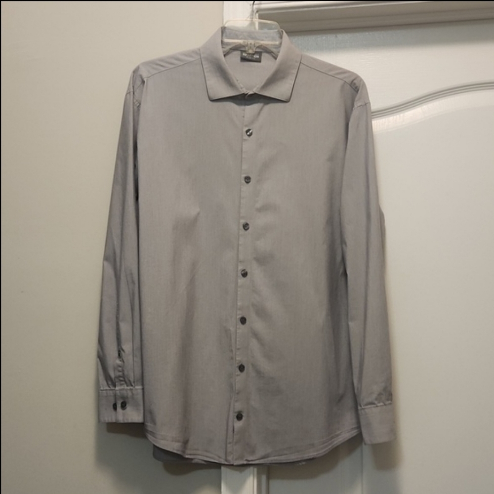 Kenneth Cole Slim Fit Dress Shirt, Size 16.5